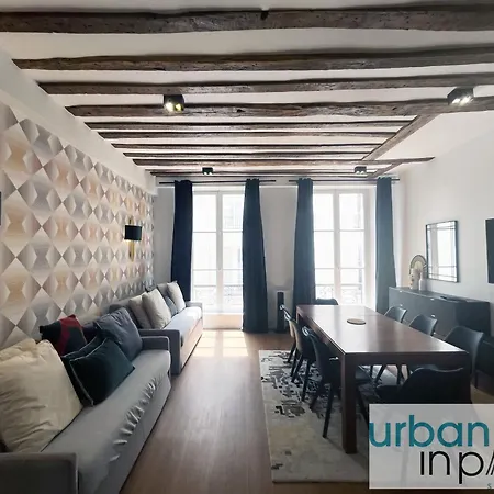 Urban Flat 108 - Stunning 4 Bdr Flat In * Paris